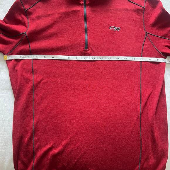 Outdoor research men's Outdoor‎ ResearchBlackridge Quarter-Zip sweater size m - Picture 9 of 10